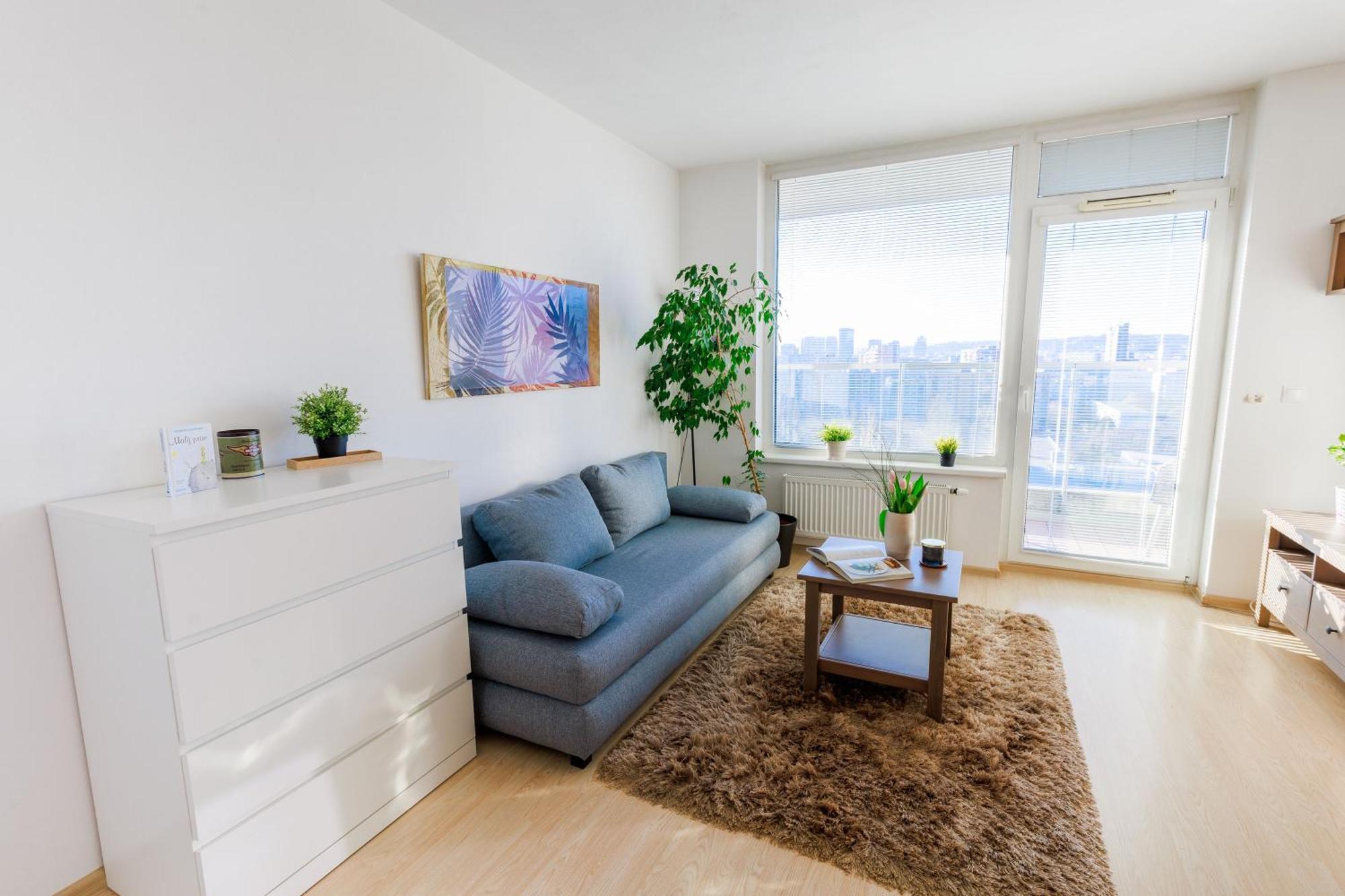 Sunny Apartment With Amazing Terrace On The 13Th Floor Near City Center Bratislava Buitenkant foto